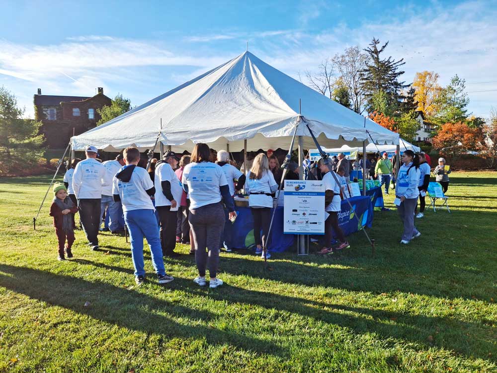 Dayton Remembrance Walk 2025 Walkers