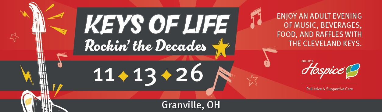 Ohio's Hospice Keys of Life Rockin' the Decades 11-13-26 Granville, OH