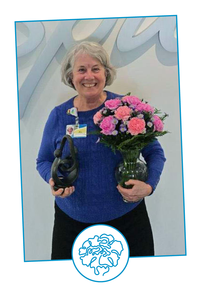 Congratulations Bouquet of Recognition Honoree Jill Lewis