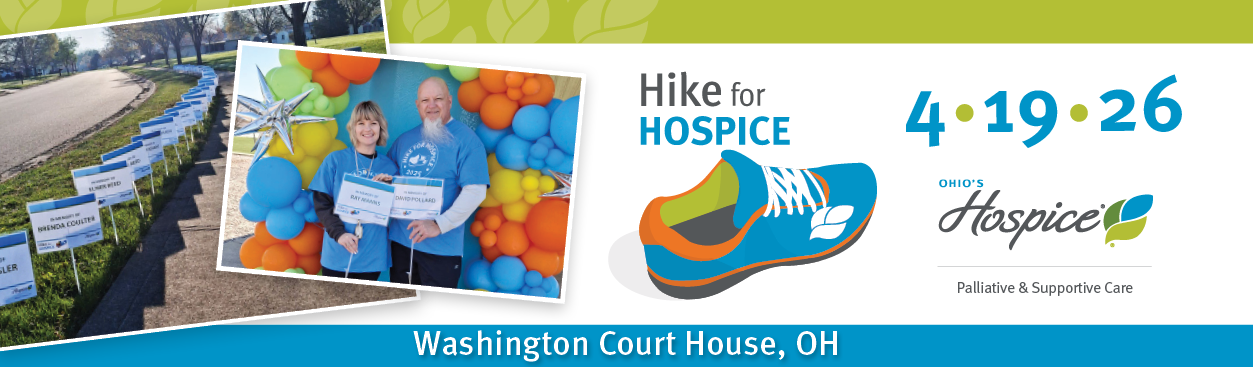 Ohio's Hospice Hike for Hospice 4.19.26 Washington Court House, OH