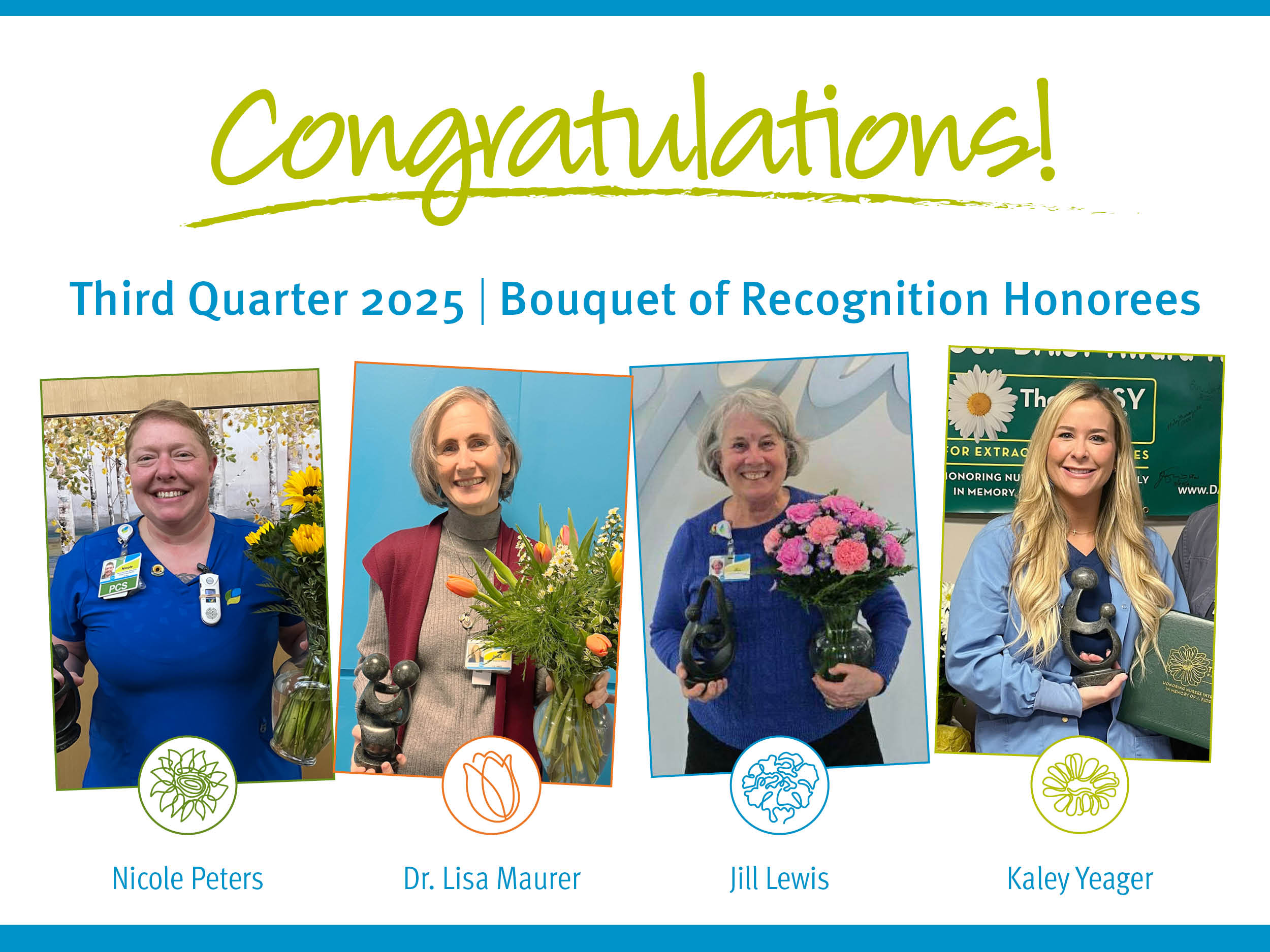 Bouquet of Recognition Q3 2025 Recipients