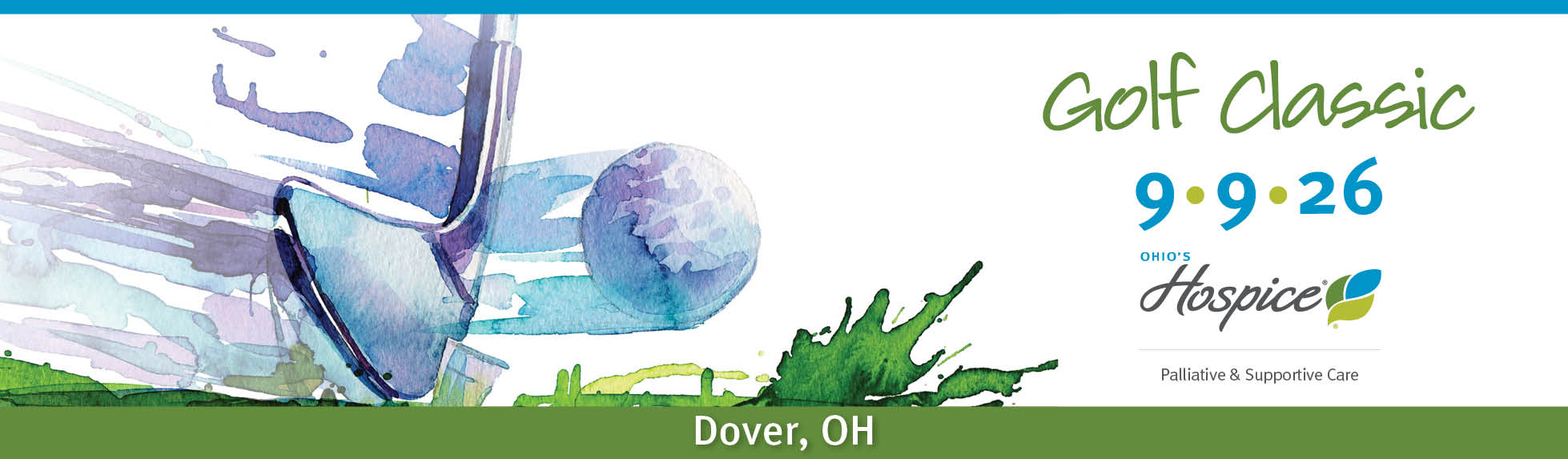Ohio's Hospice 2026 Golf Classic 9.9.26 Dover, OH