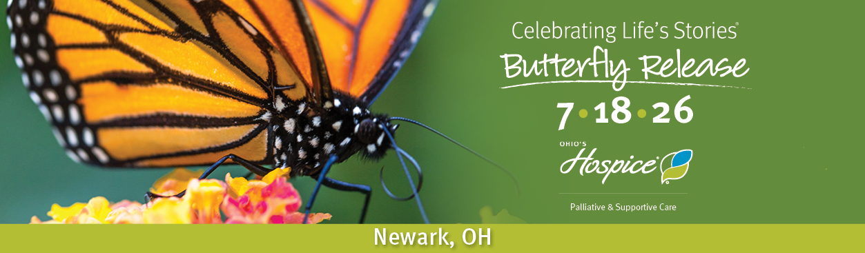 Ohio's Hospice Celebrating Life's Stories 2026 Butterfly Release 7.18.26 Heath, OH