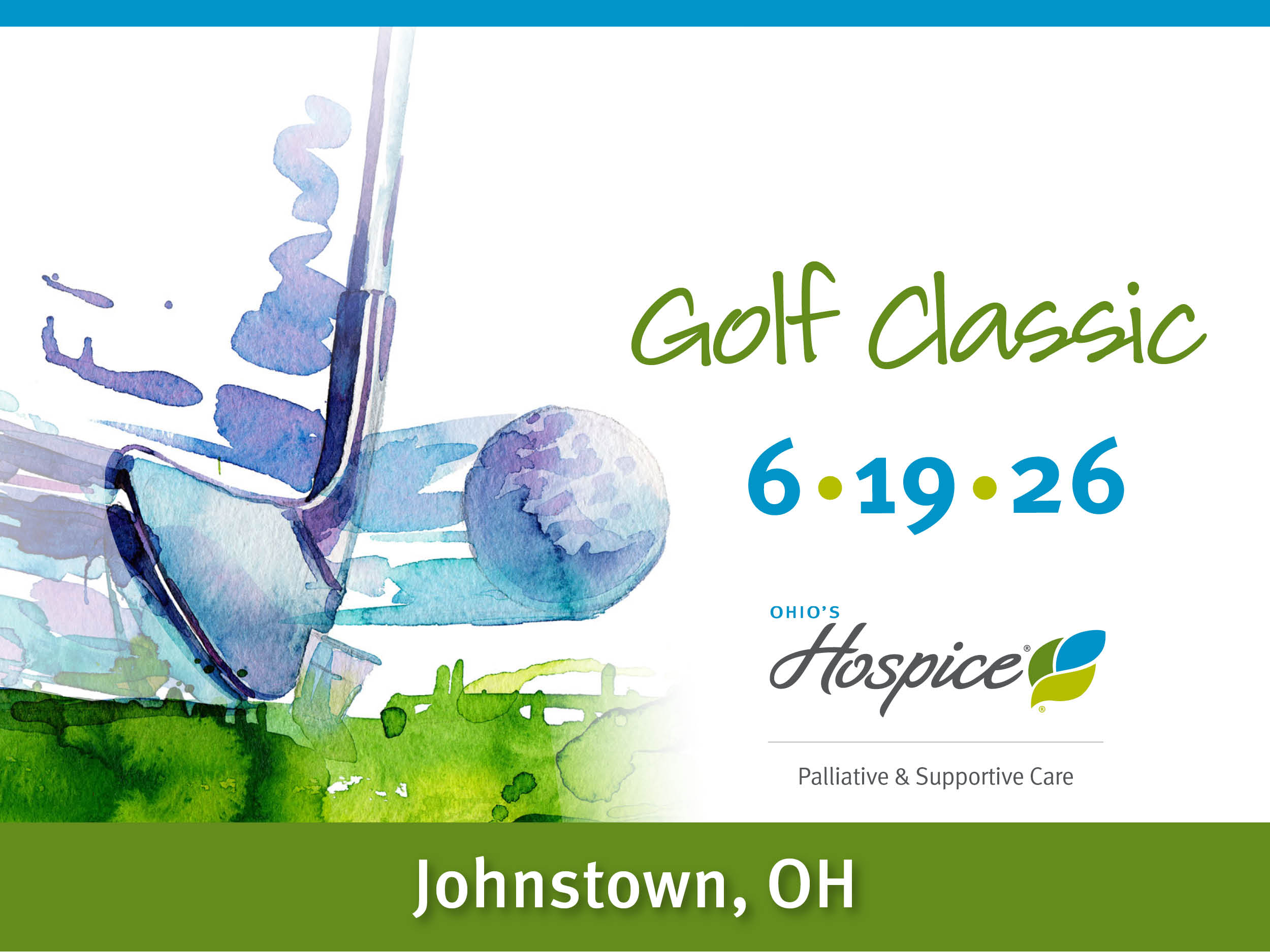 Ohio's Hospice Golf Classic 6/19/2026 Johnstown, OH