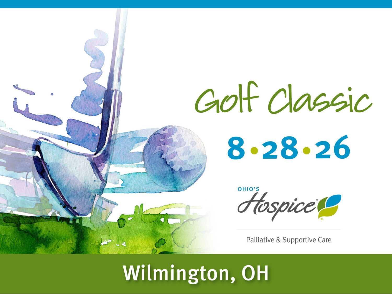 Ohio's Hospice Golf Classic 8/28/2026 Wilmington, OH