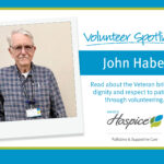 Volunteer Spotlight John Habel