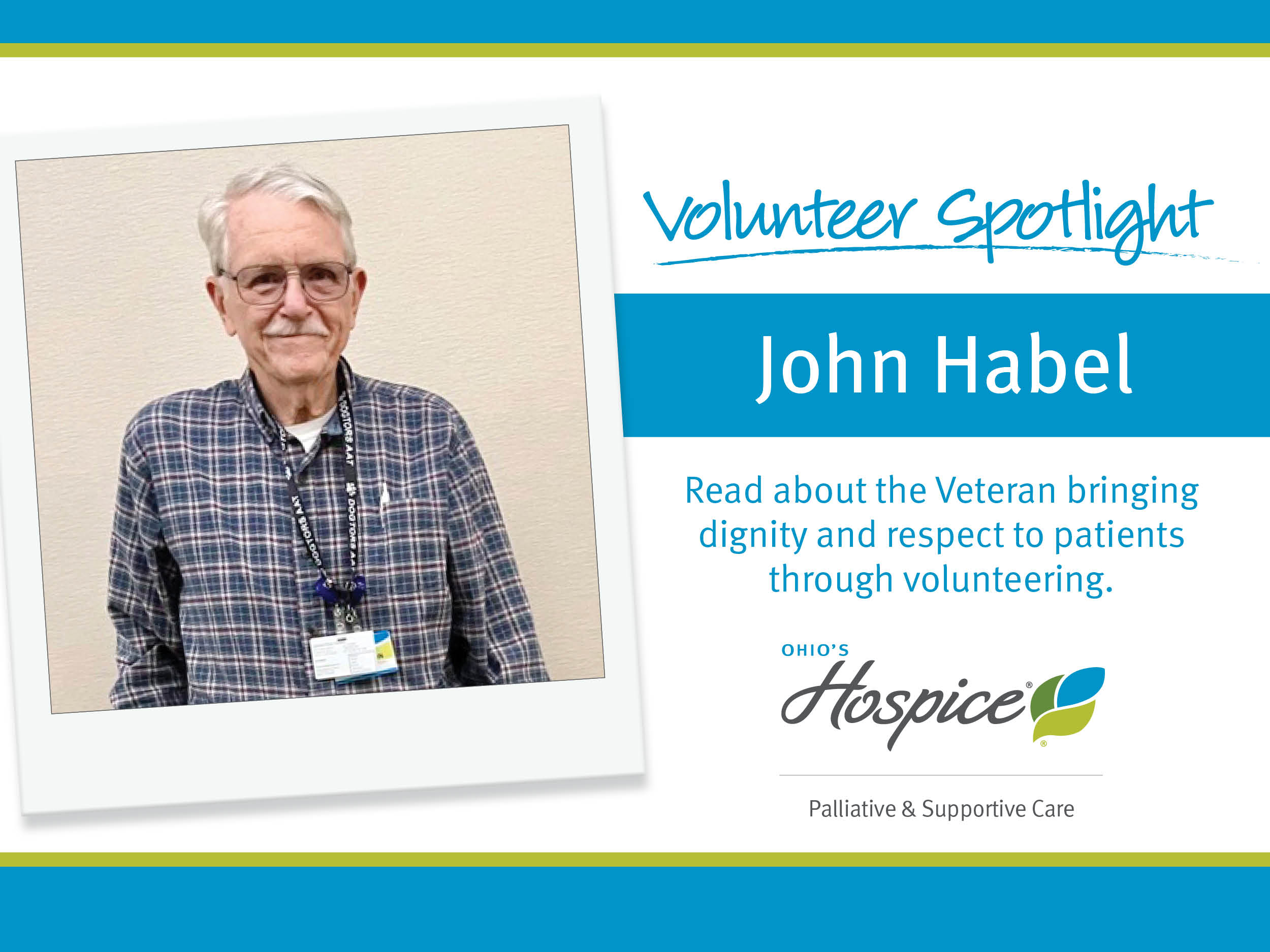 Volunteer Spotlight John Habel