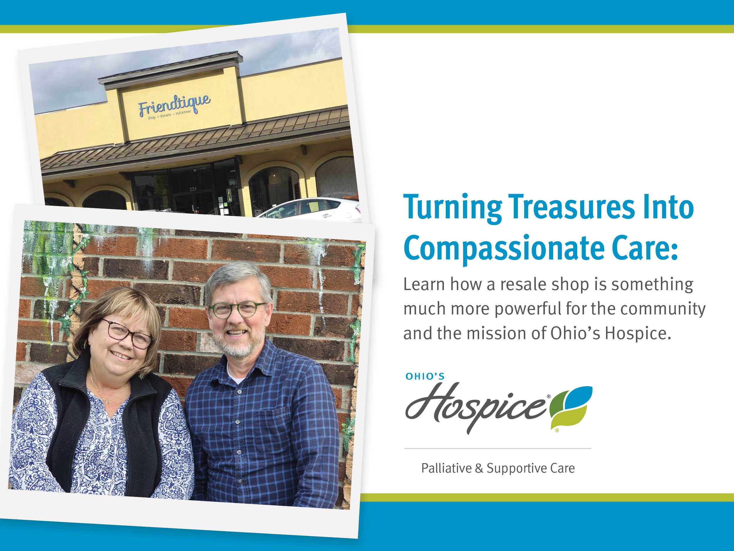 Turning Treasures Into Compassionate Care. Learn more about Friendtique in Wooster, OH.
