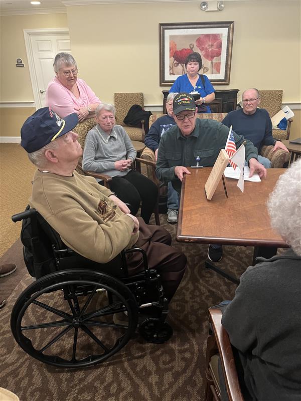 Veteran Steve Yurick recognition celebration