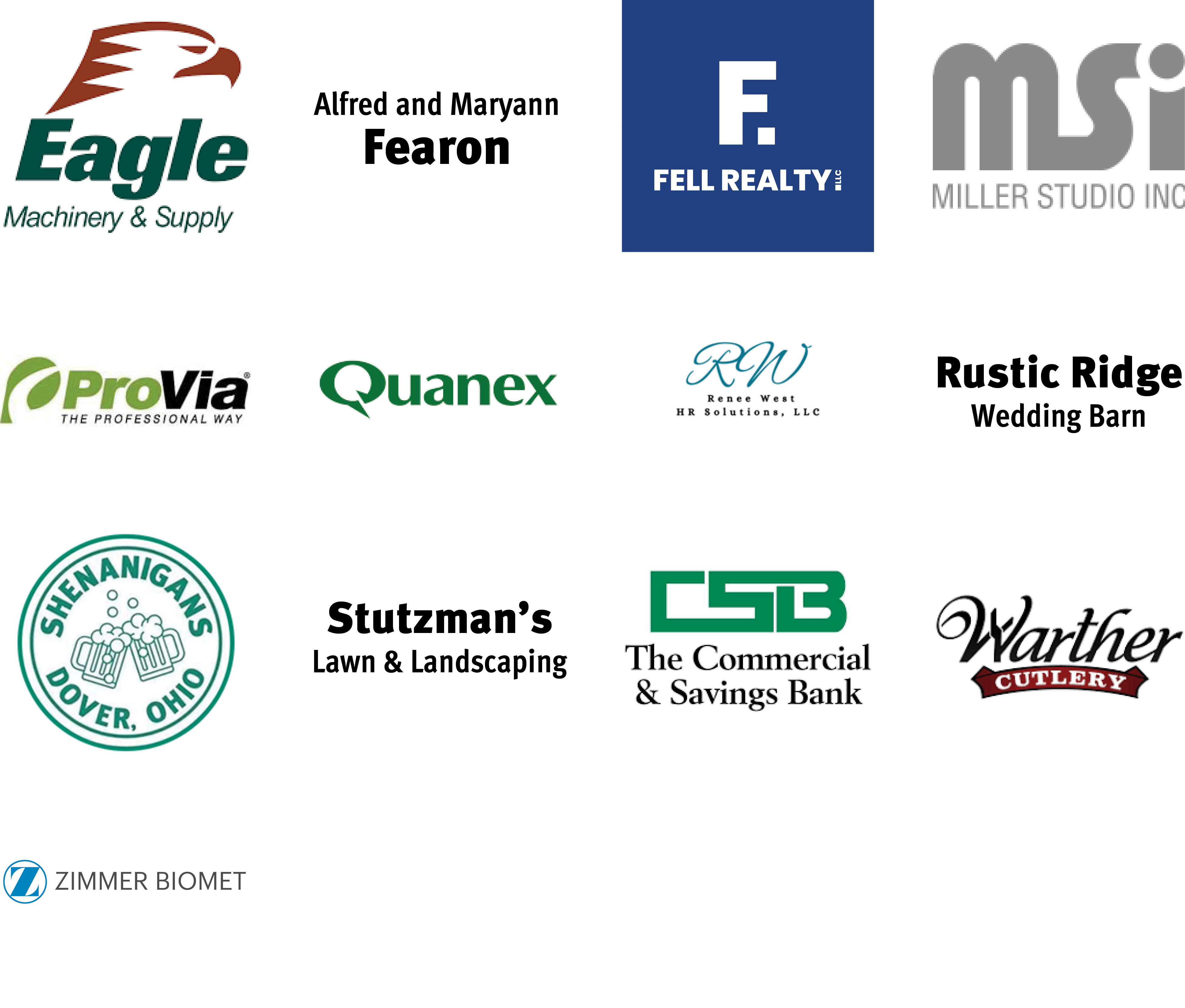 Ohio's Hospice Culinary Capers 4.18.26 Platinum Sponsors