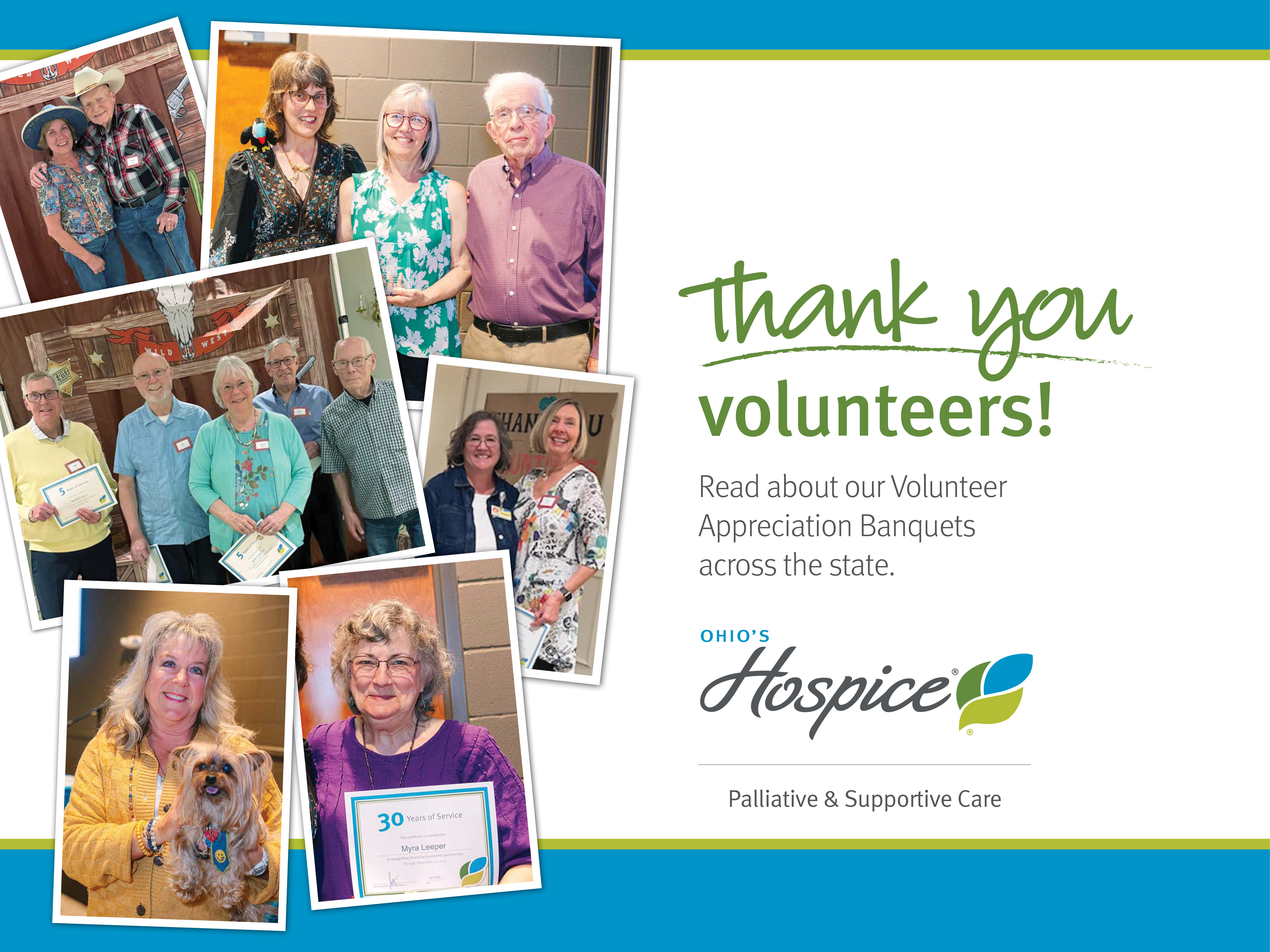 Thank You Volunteers: Volunteer Recognition Banquet 2026