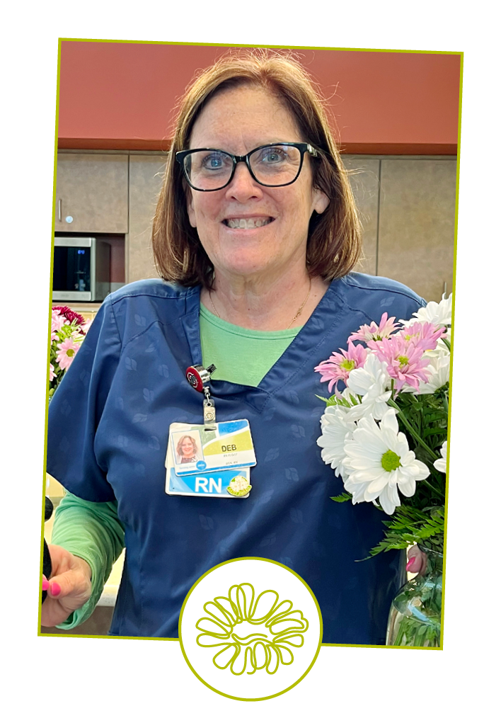 Congratulations Bouquet of Recognition Honoree Deb Sell