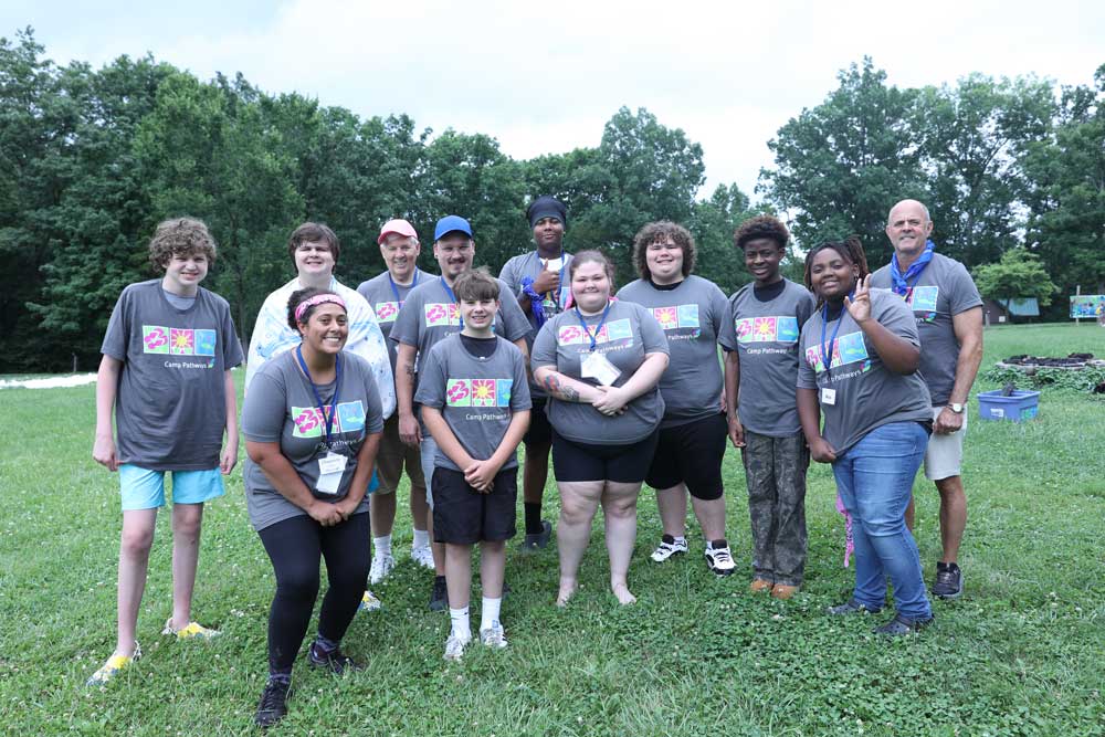 Camp Pathways 2026 volunteers