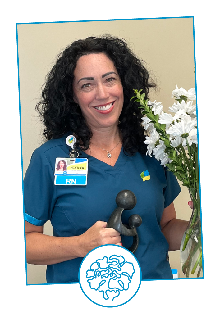 Congratulations Bouquet of Recognition Honoree Heather Taylor