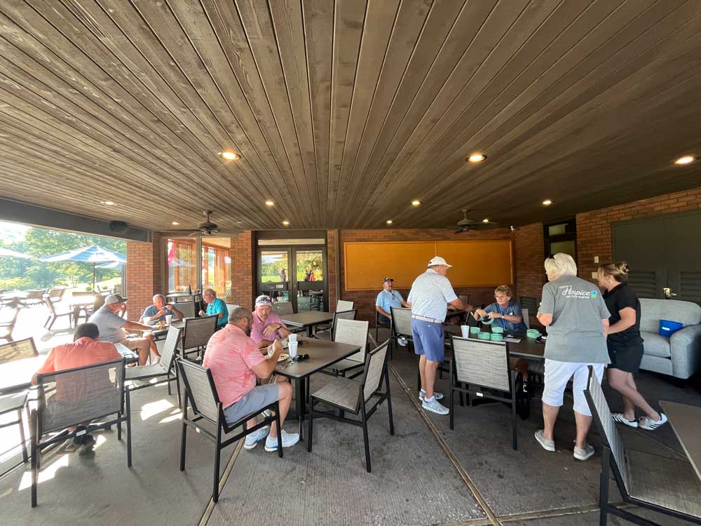 Dover Golf Classic raffle and guests